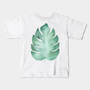 Monstera leaf Kids T-Shirt